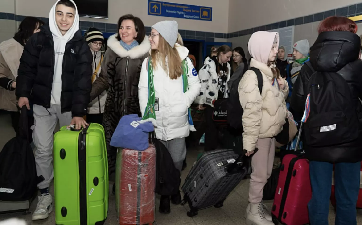 В Петербург приехала группа детей из Белгорода и приграничных районов Белгородской области