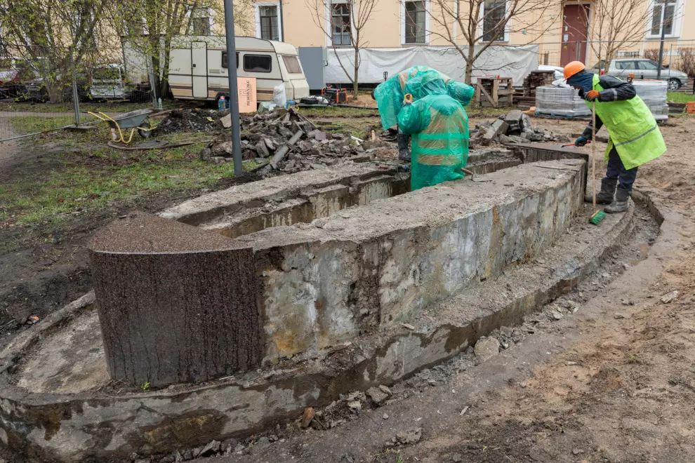 Водоканал Санкт-Петербурга восстанавливает городские фонтаны
