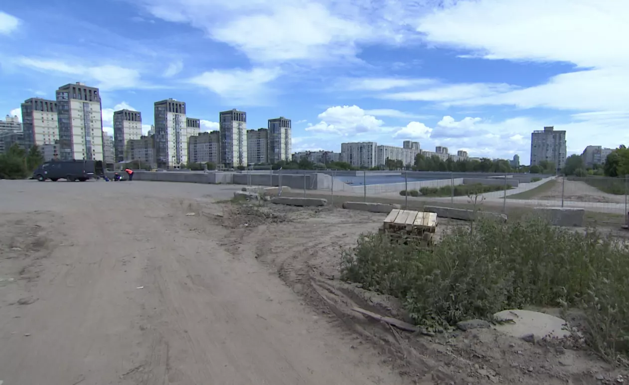 На Васильевском острове строят новое общественное пространство