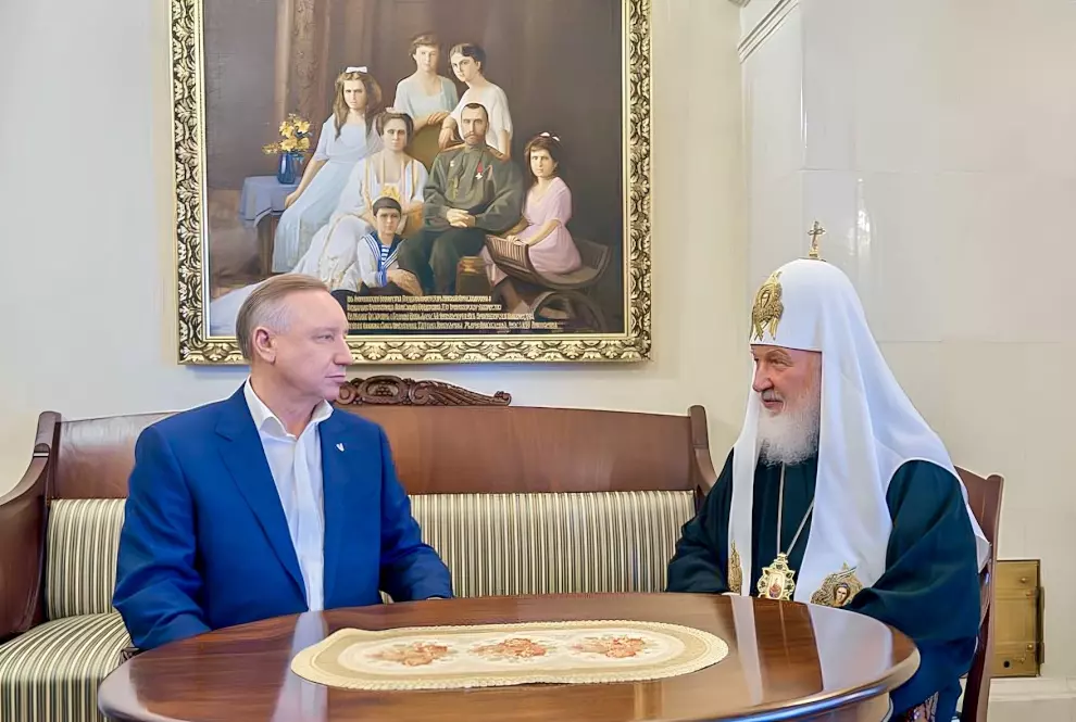 Александр Беглов обсудил с патриархом Кириллом социальные проекты Русской православной церкви