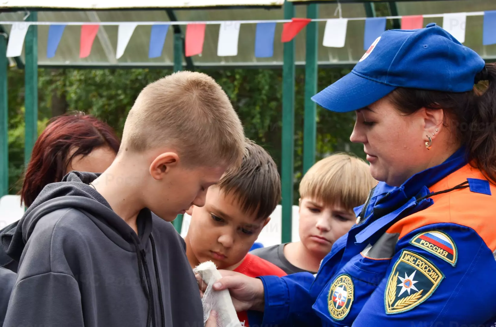 День безопасности в лагере «Дружных»