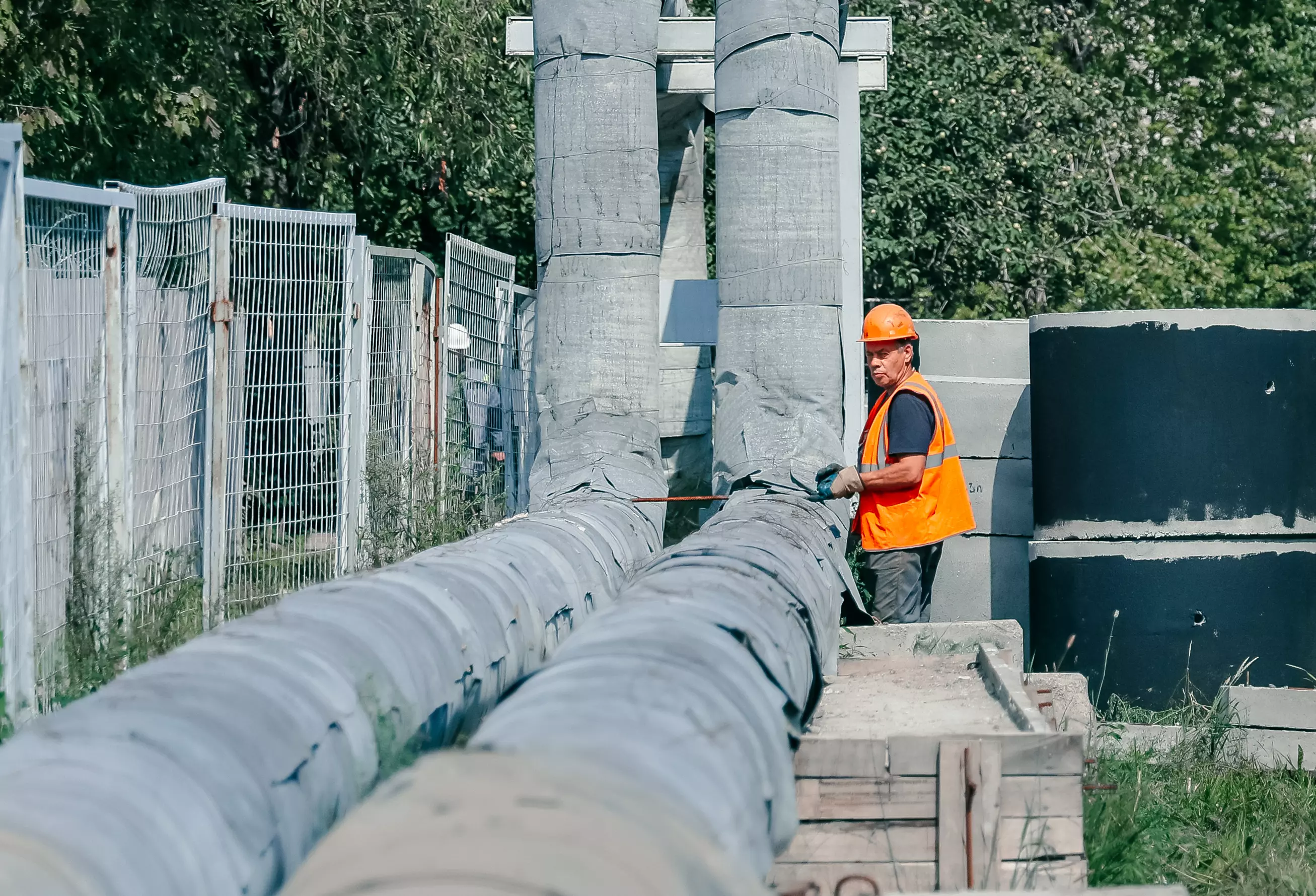 К началу учебного года ГУП «ТЭК» завершило реконструкцию тепловых сетей 