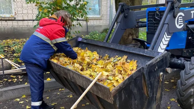 Весь октябрь в городе длился осенний месячник по благоустройству