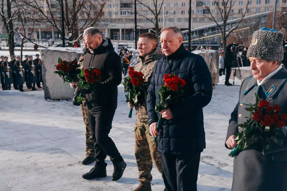 Александр Беглов почтил память погибших воинов-интернационалистов