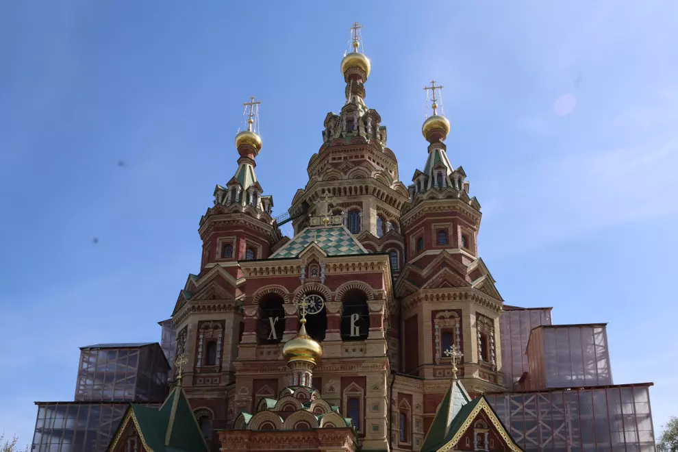 Александр Беглов ознакомился с ходом реставрации собора Петра и Павла