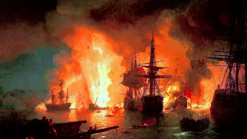 255 лет победы в Чесменском сражении