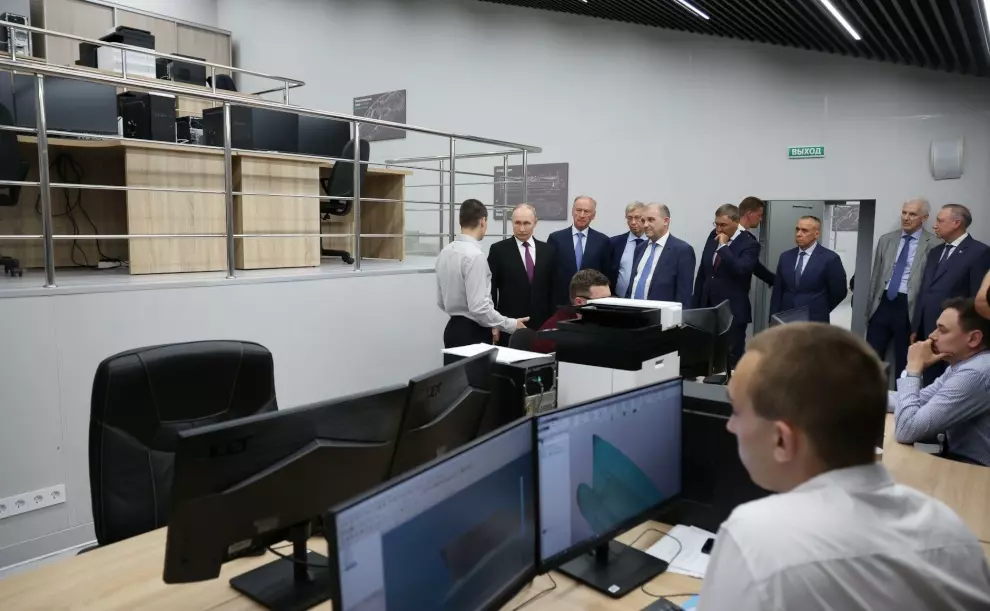 Владимир Путин  произвел проверку проведения оперативного учения «Июльский шторм»