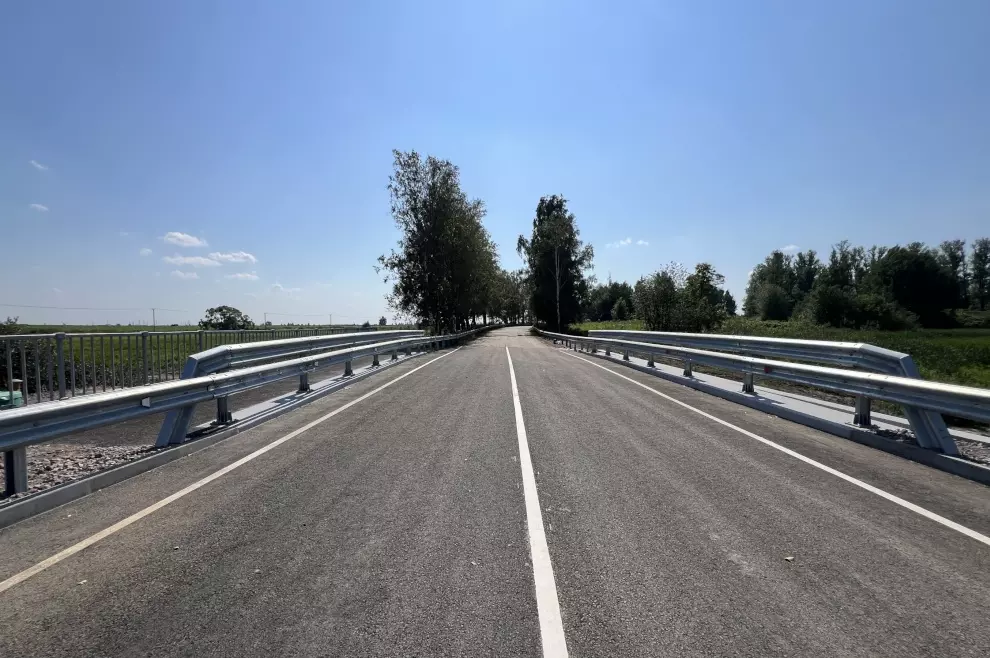 Завершен капитальный ремонт моста через безымянный ручей