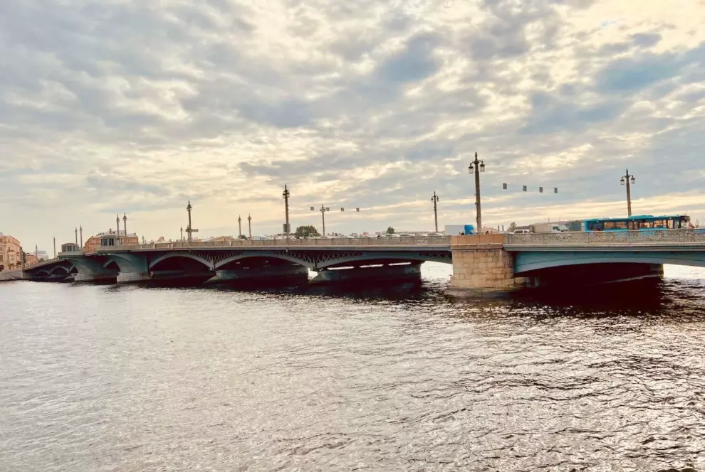 На Благовещенском мосту завершились ремонтные работы