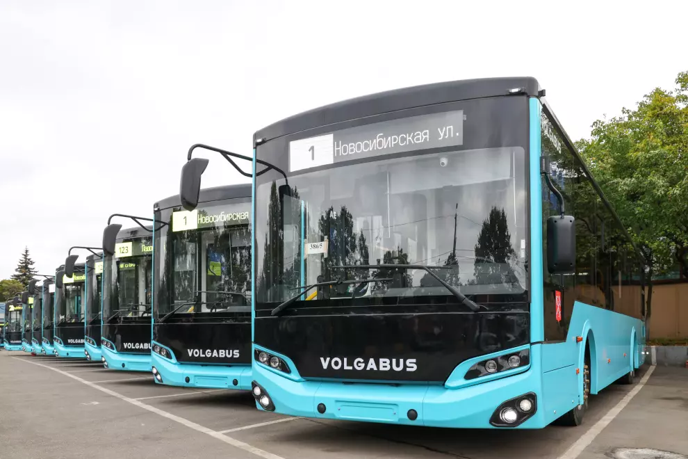В город поступило 30 автобусов ЛиАЗ и 53 Volgabus