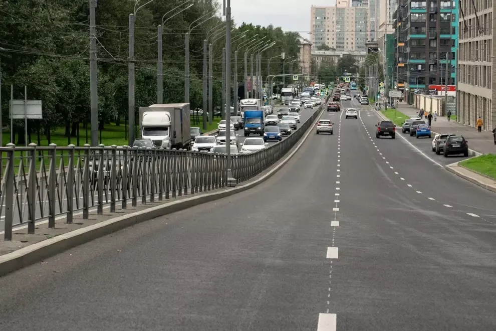 Петербургские дорожники завершили ремонт четырёх объектов в Выборгском районе
