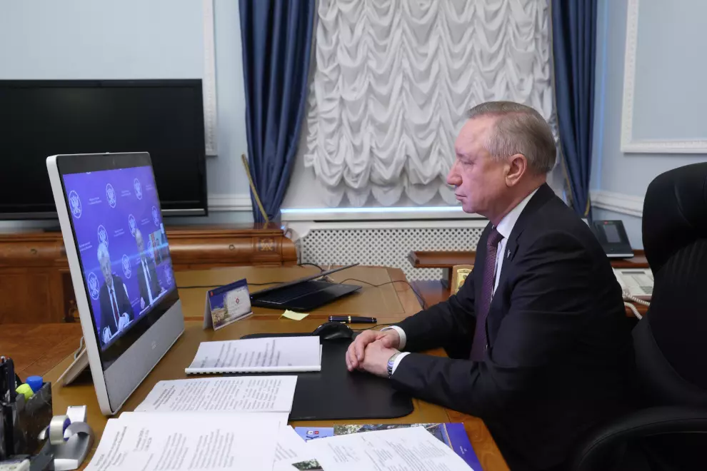 Александр Беглов принял участие в заседании Совета по обеспечению морской деятельности при Морской коллегии РФ