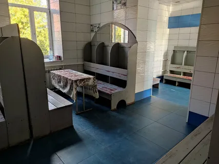 В здании исторической бани Сестрорецка продолжаются обновления 