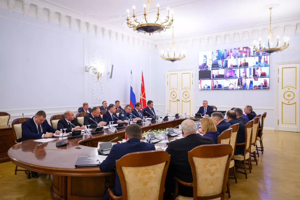 Александр Беглов провёл заседание Антитеррористической комиссии