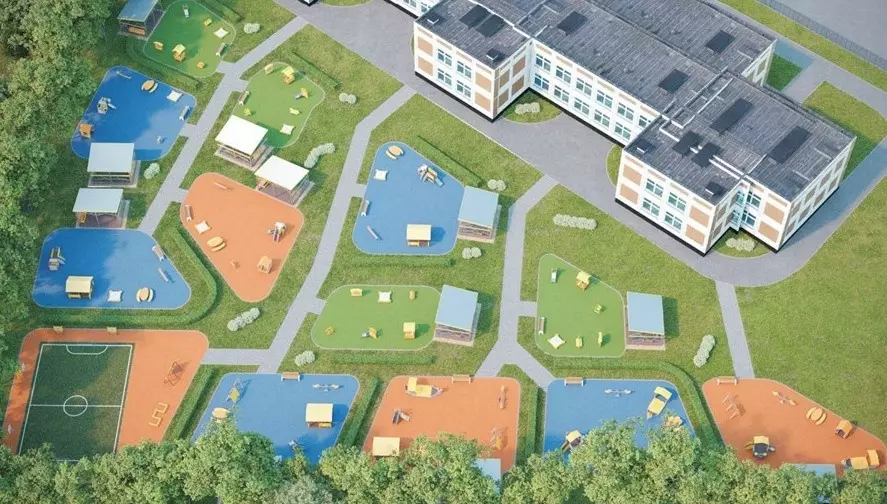 Территорию детского сада в Василеостровском районе благоустроят 