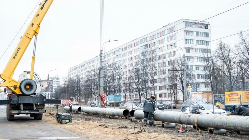 На Пражской улице стартовали работы по обновлению тепловых сетей