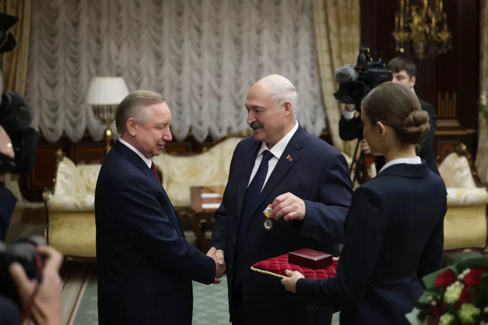 Состоялась встреча Александра Лукашенко и  Александра Беглова